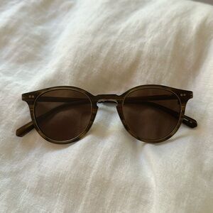 Garrett Leight | Mr. Leight - Marmont Luxury Sunglasses in Brown NWOT
